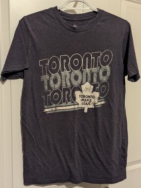 NHL Toronto Maple Leafs Navy Graphic Short Sleeve Tee